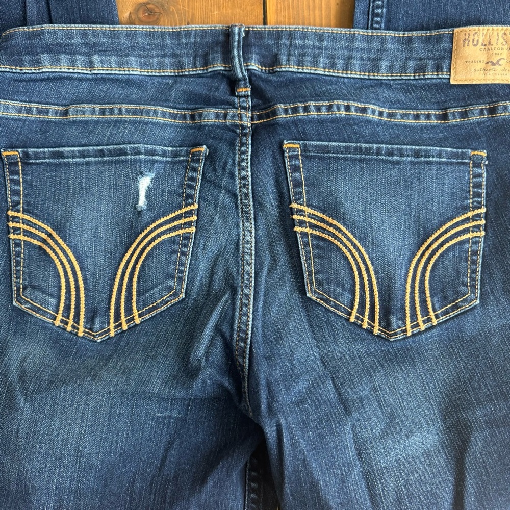 Hollister Dark Wash Skinny Denim Jeans - Picture 6 of 7